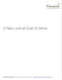 Download A New Look at Cost to Serve